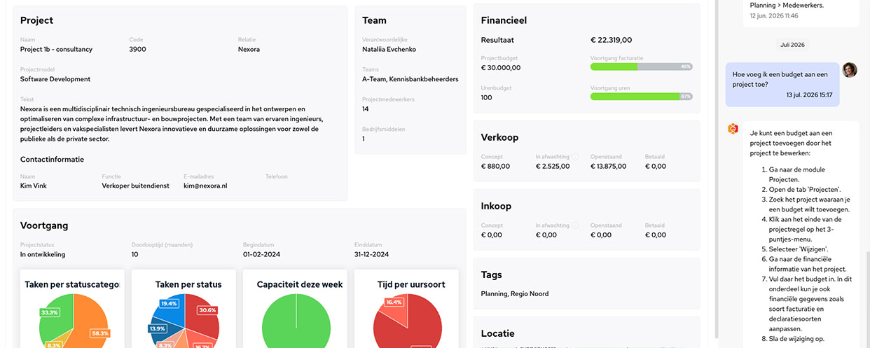 Projectmanagement-assistent